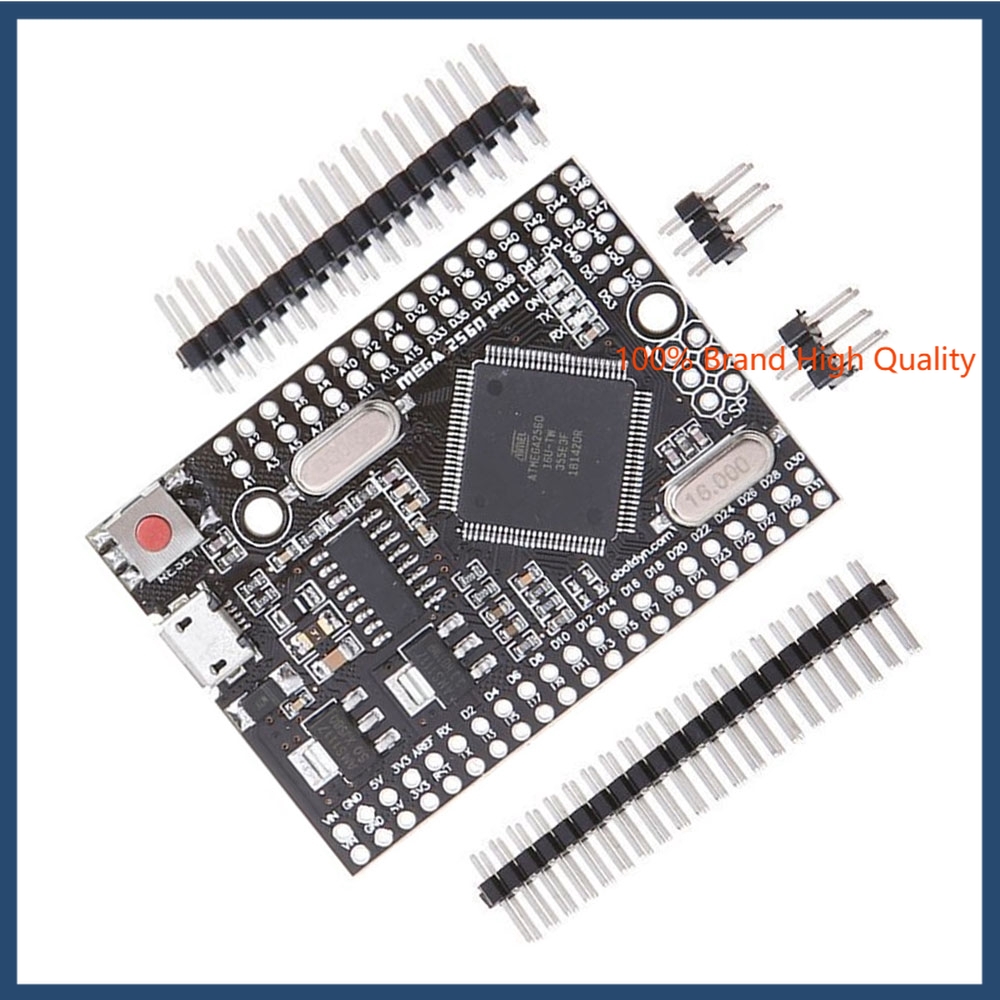 [IN STOCK/COD]Arduino MEGA2560 Pro USB CH340G Pro Micro ATMEGA2560-16AU For Arduino Mega 2560 R3 Mini