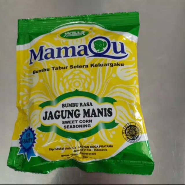 

Bumbu tabur mamaqu rasa jagung manis 100gr
