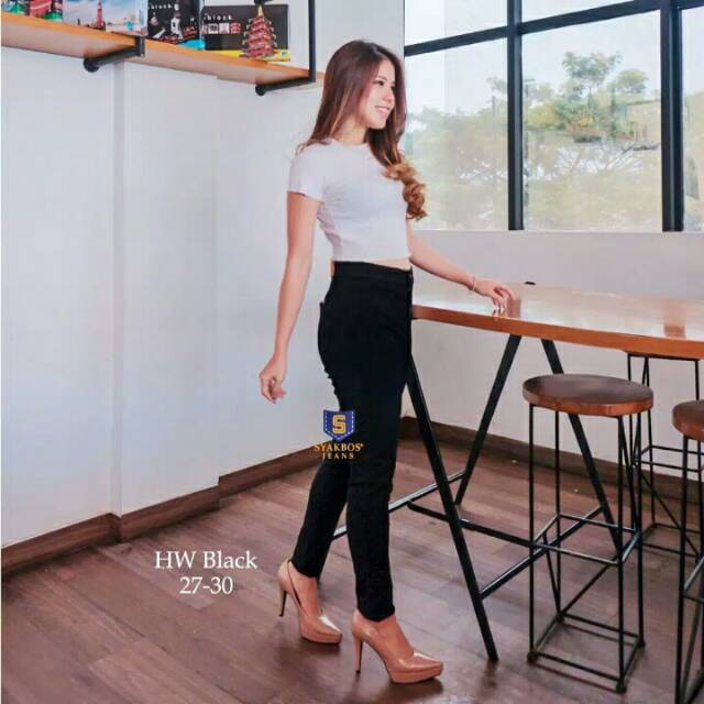 CELANA CHINOS WANITA high waist  CELANA IMPORT MURAH HW