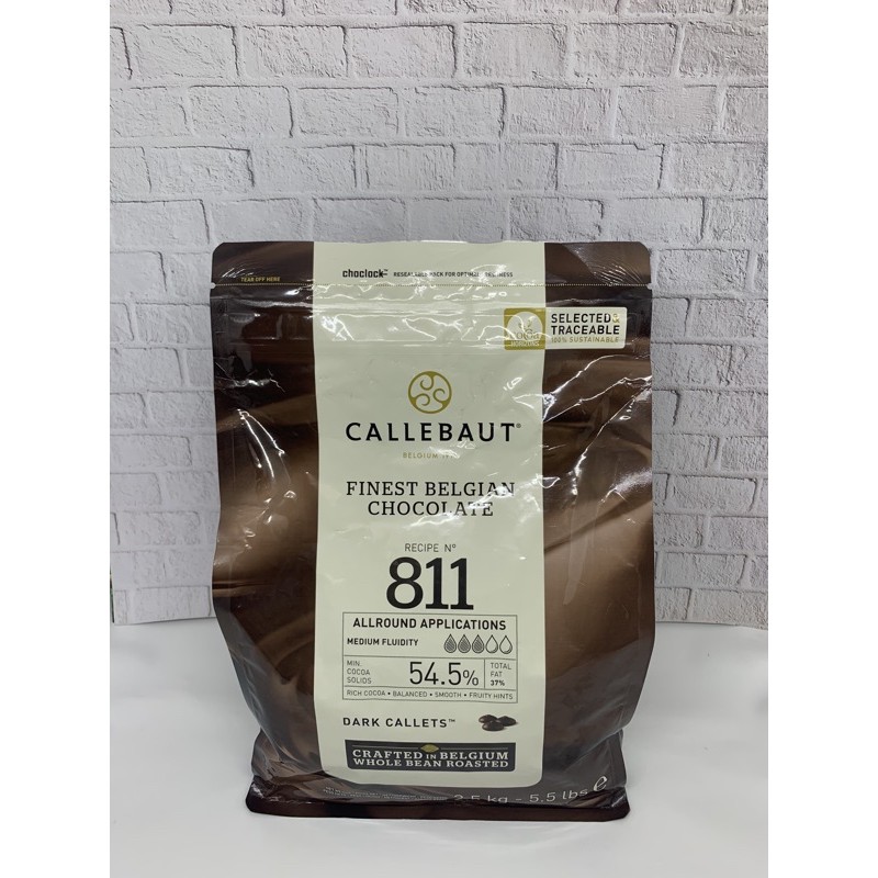

Callebaut Dark Choco 811 54% Repackage