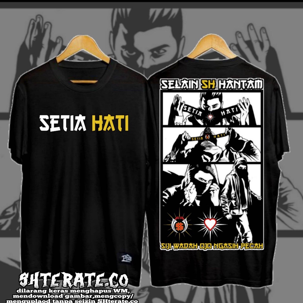 //Kaos PSHT PSHW Setia Hati lbPM