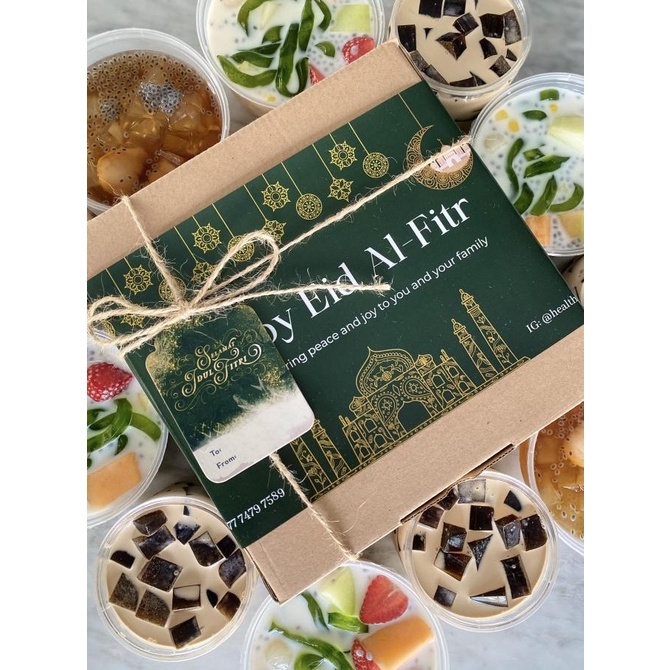 

Parsel Ramadan Dessert Jajanan Pasar Kopi Susu Almond Hampers Lebaran