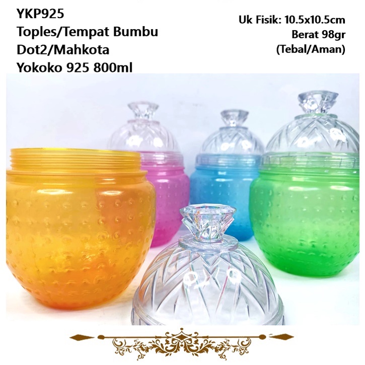 Toples Mini/Tempat Bumbu Yokoko YKP925