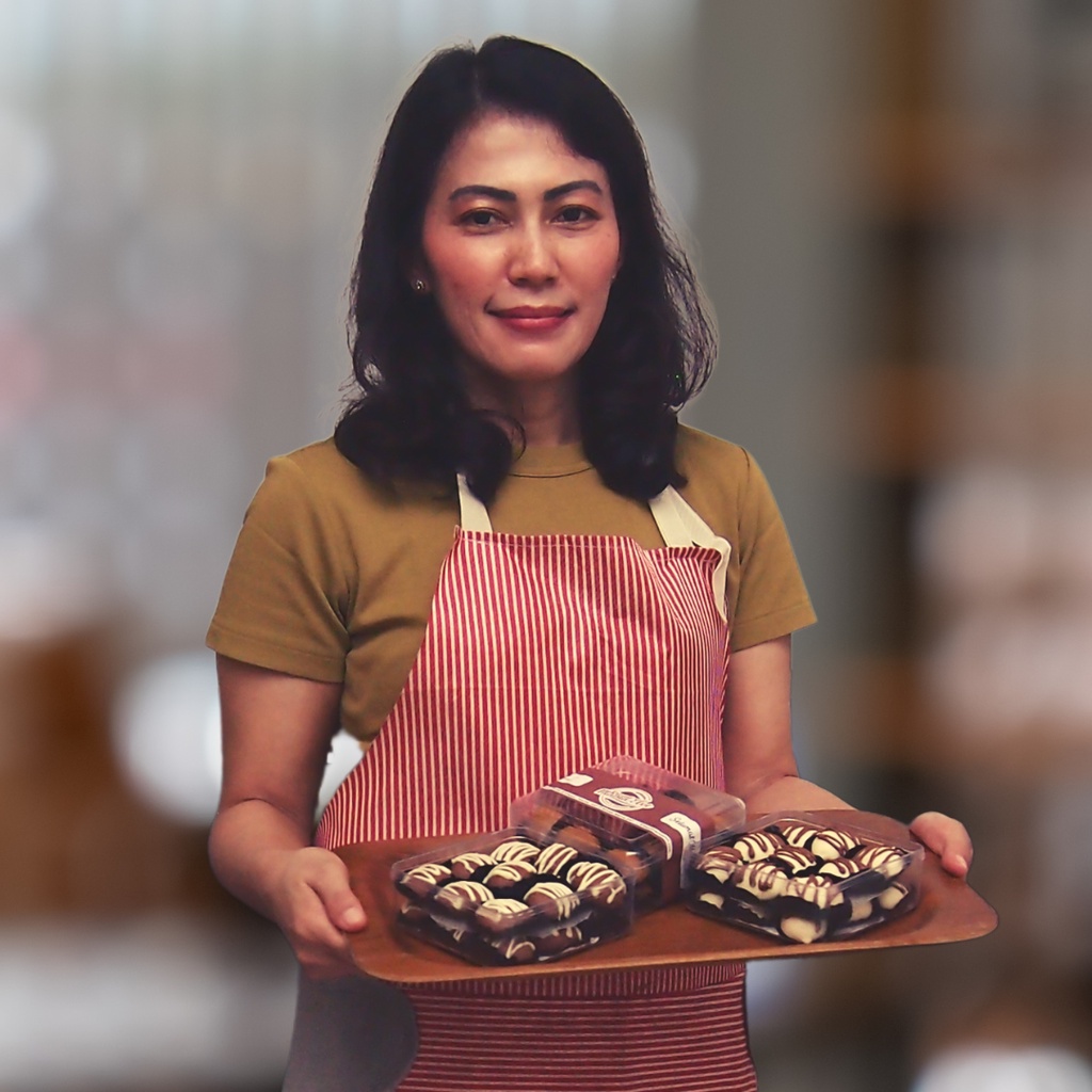 

Brownies fudgy