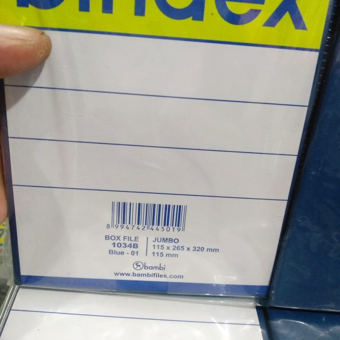 

File-Box- Box File Bindex Jumbo -Box-File.
