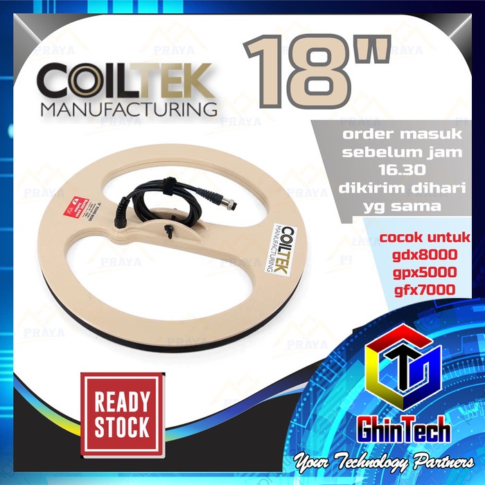 COILTEK 18" KOIL 18 INCH UNTUK GDX8000 GFX7000 GPX5000