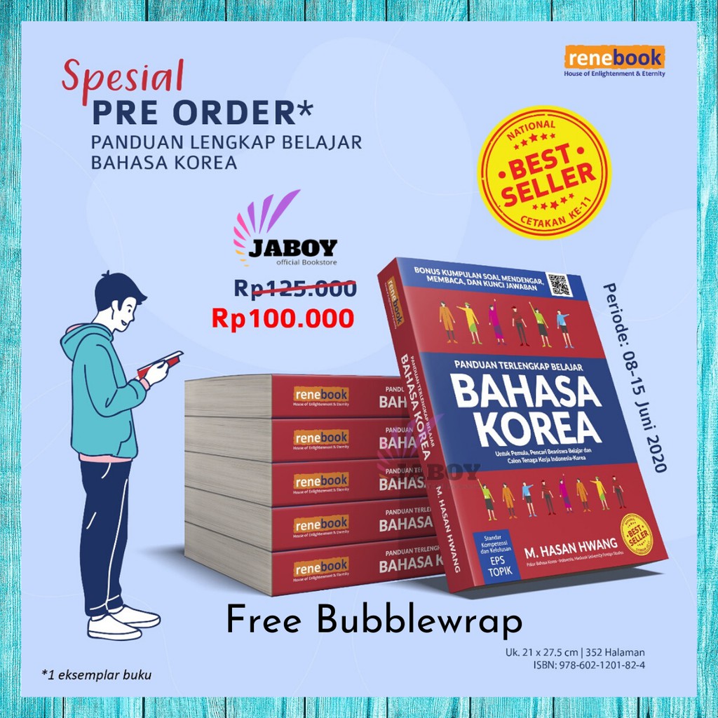 Siap Kirim Panduan Terlengkap Belajar Bahasa Korea M Hasan Hwang Shopee Indonesia