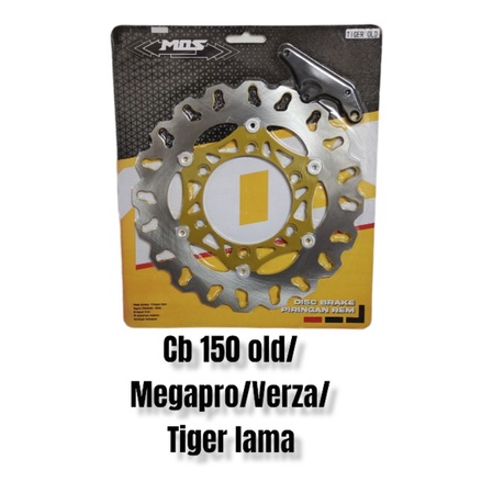 DISBRAKE/PIRINGAN CAKRAM DEPAN MOS 300MM TIGER OLD-CB150 OLD-VERZA-MEGAPRO model daytona