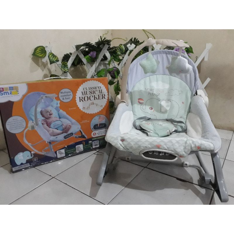 (Preloved) BOUNCER BEBE SMART PRELOVED/BOUNCER SECOND PL/AYUNAN BAYI