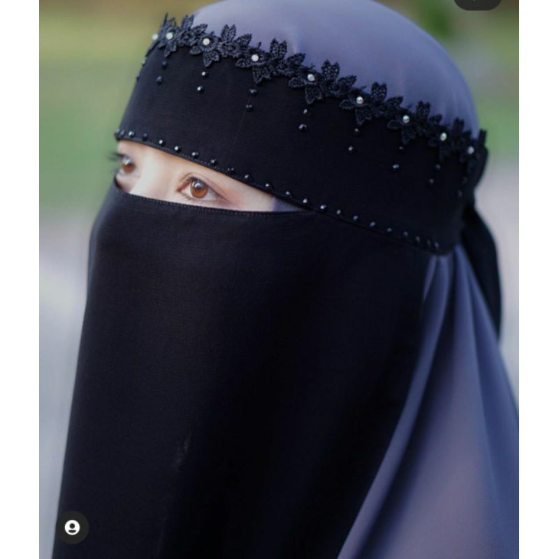 Niqab Bandana Niqab Cadar Niqab Yaman Cadar Bandana Niqob Viral Termurah Niqob TAZKIYAH NEW