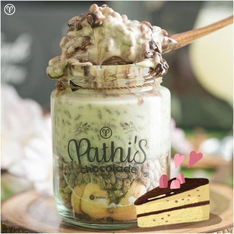 

PATHI'S - TIRAMISU - Special Edition Pathi's Chocolade Crispy Melted Chocolate in Jar