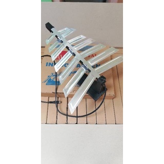 NEW Antena TV Digital Indoor Dalam LED LCD Dual Band UHF