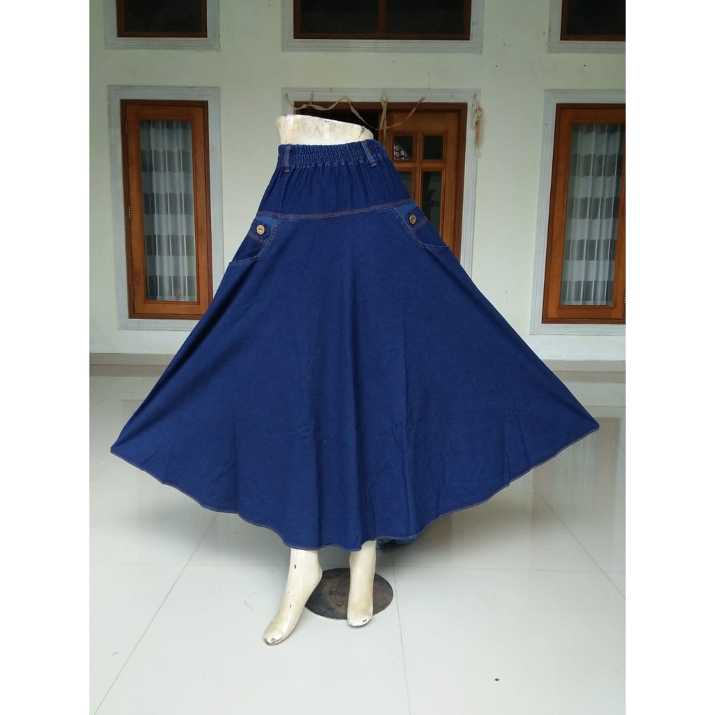 ROK JEANS PAYUNG // ROK JEANS WANITA // ROK JEANS MURAH