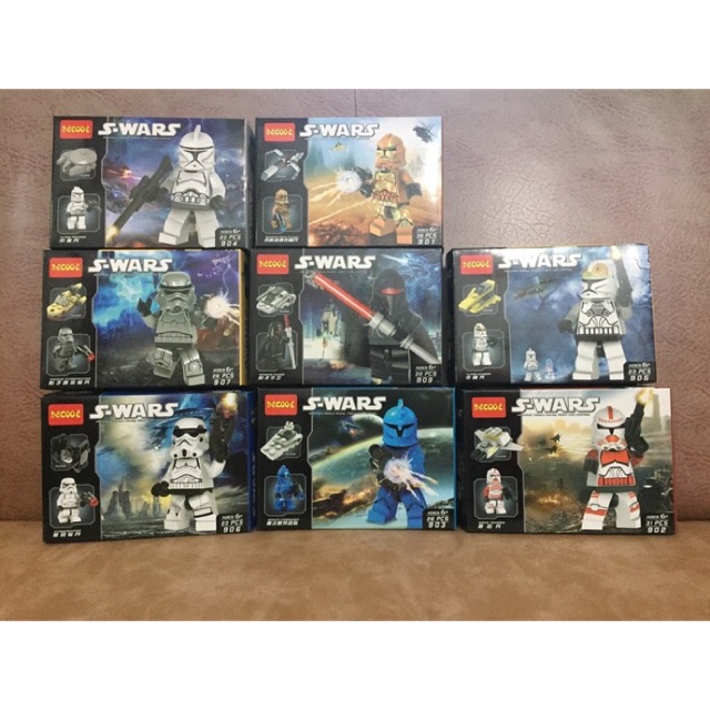 Lego Brick Decool STAR WARS series Mini Figure (Bootleg)