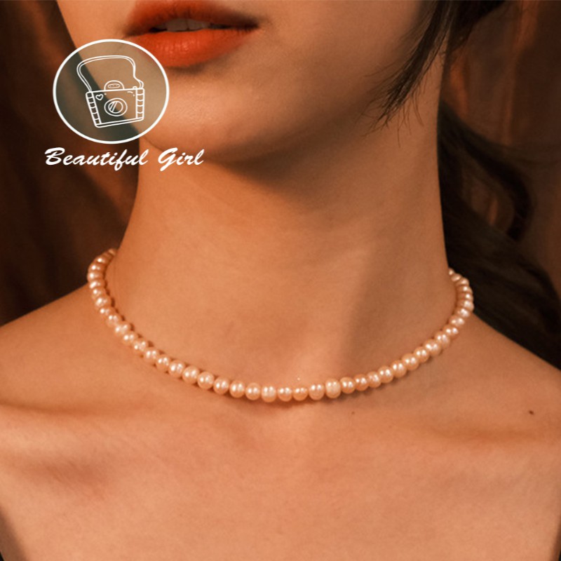 Senada Victory Kalung Choker Mutiara Pearl Handmade Pesta SV000014