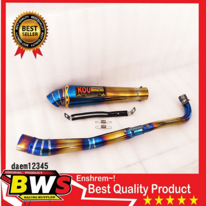 knalpot Kou Supra Vega Jupiter z kharisma Blade astrea