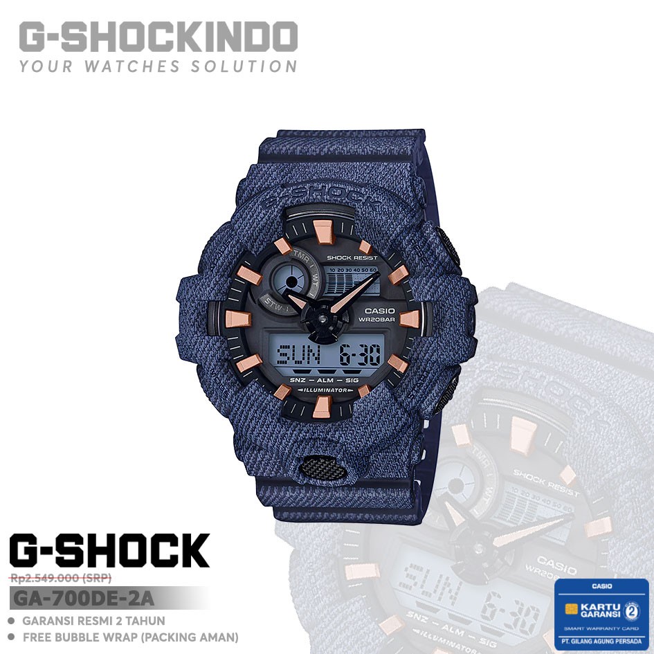 Casio G-Shock GA-700DE-2A / GA-700DE-2ADR Original