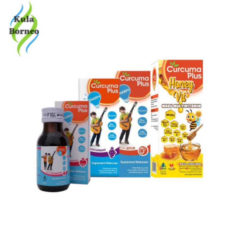 Curcuma Plus Sharpy Curcuma Plus Honey Vit Sirup