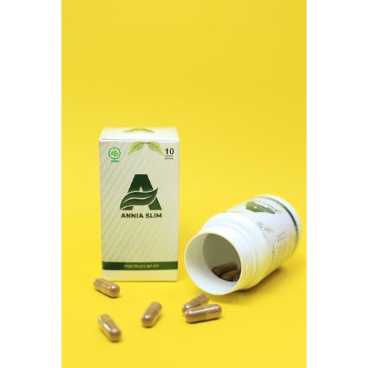 Annia Fast Slim Obat Diet Kapsul 10 hari Sehat Alami  BPOM APPROVED ‼️