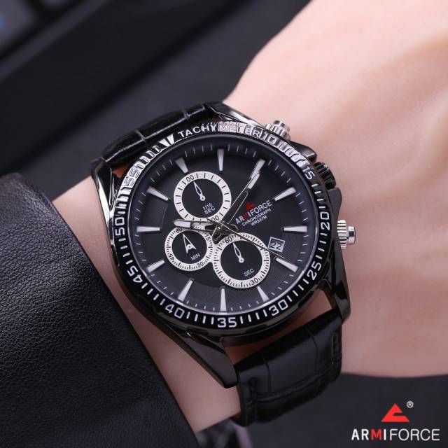 Jam Tangan Pria Armiforce Original Tali Kulit