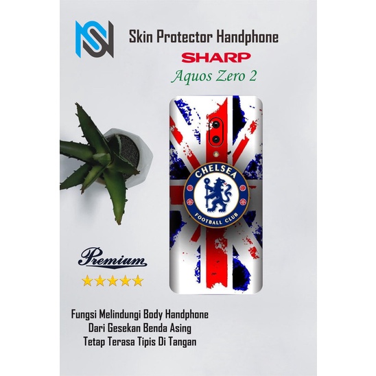 Isi 2pcs Garskin Hp Sharp aquos Zero 2 Motif chel - Free Custom Motif