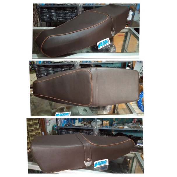 jok Vespa model replika new px bahan bagus ebonit premium warna coklat