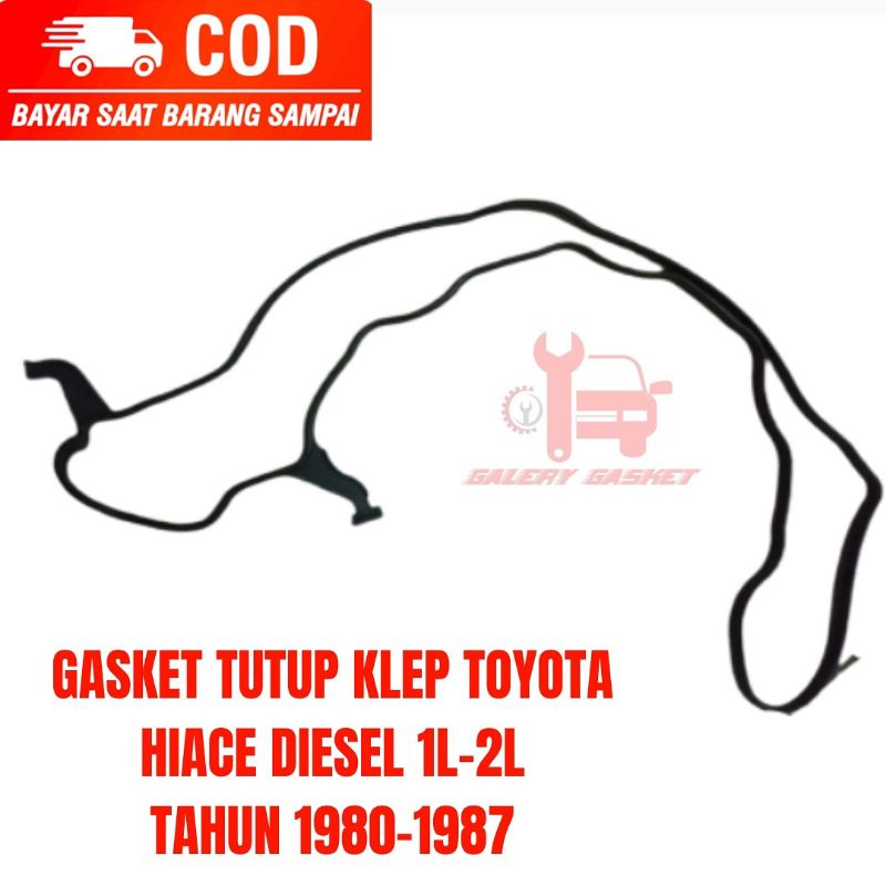 GASKET TUTUP KLEP TOYOTA HIACE DIESEL 1L-2L PAKING KLEP HIACE DIES TAHUN 1980-1987