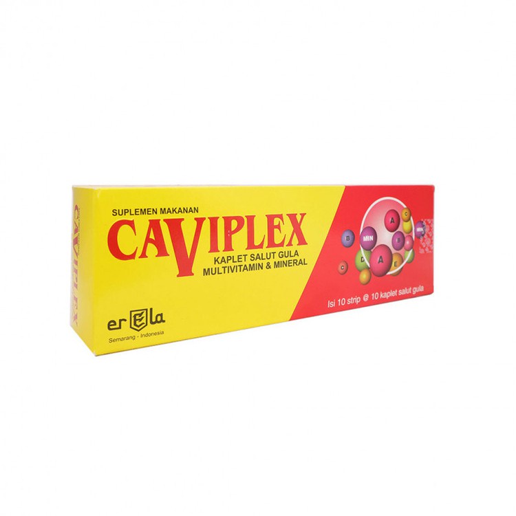 CAVIPLEX BOX ISI 100 TABLET - Multivitamin Suplemen