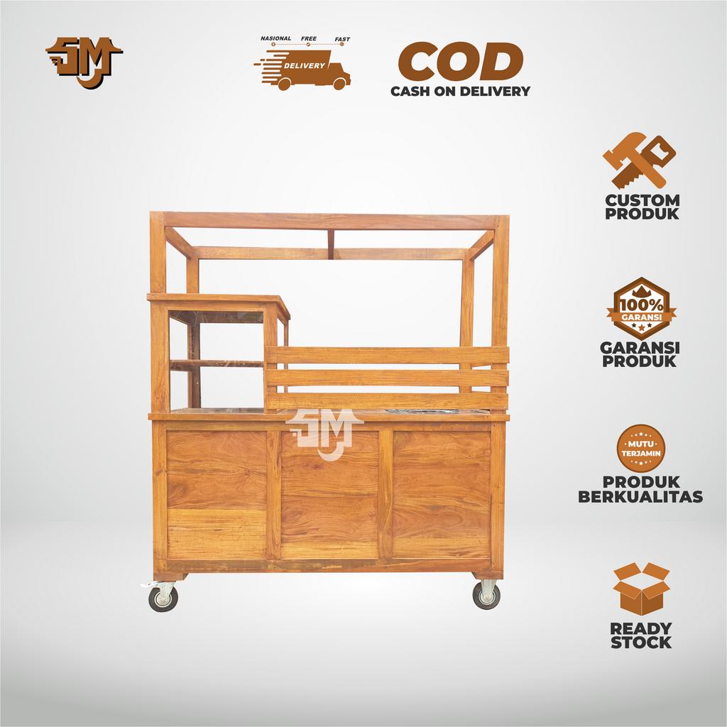 Booth 4 makanan/Stand Makanan Dan Minuman/Gerobak Usaha