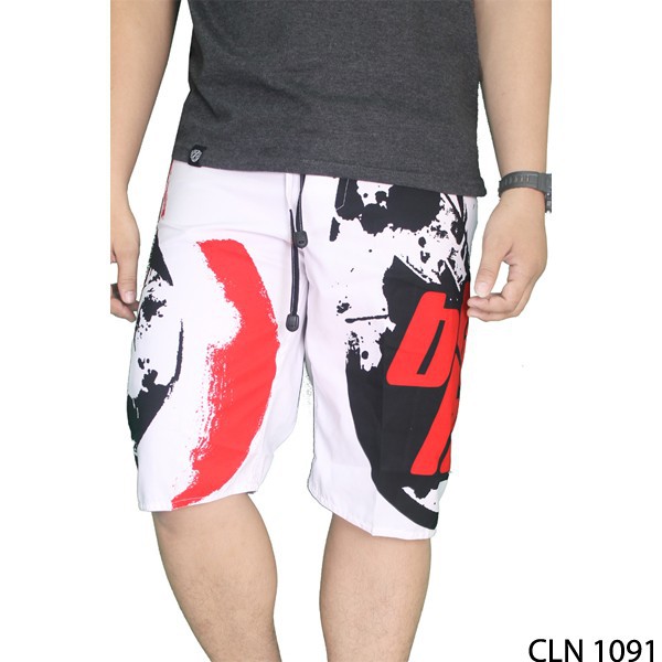 Celana Pantai Laki Laki Polyester Putih – CLN 1091