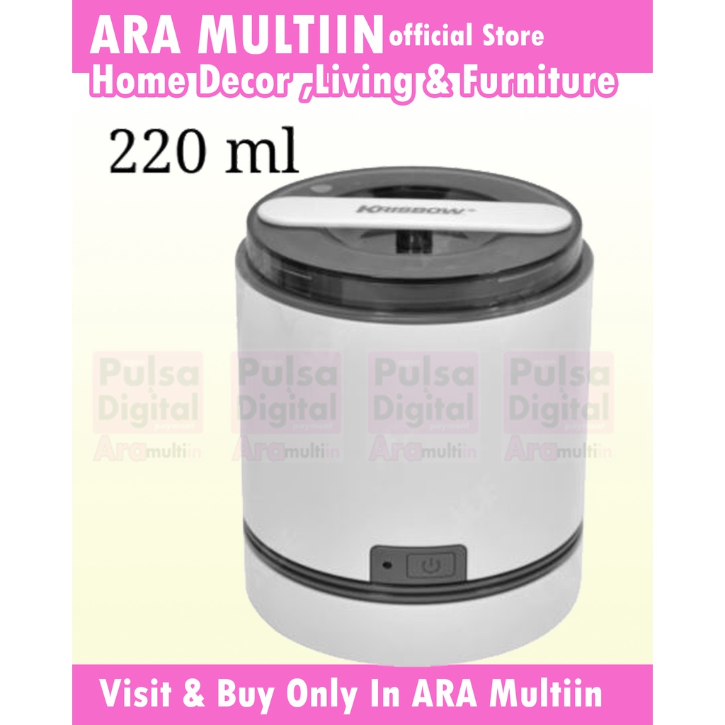 KRISBOW DIGITAL ULTRASONIC CLEANER - 220 ml