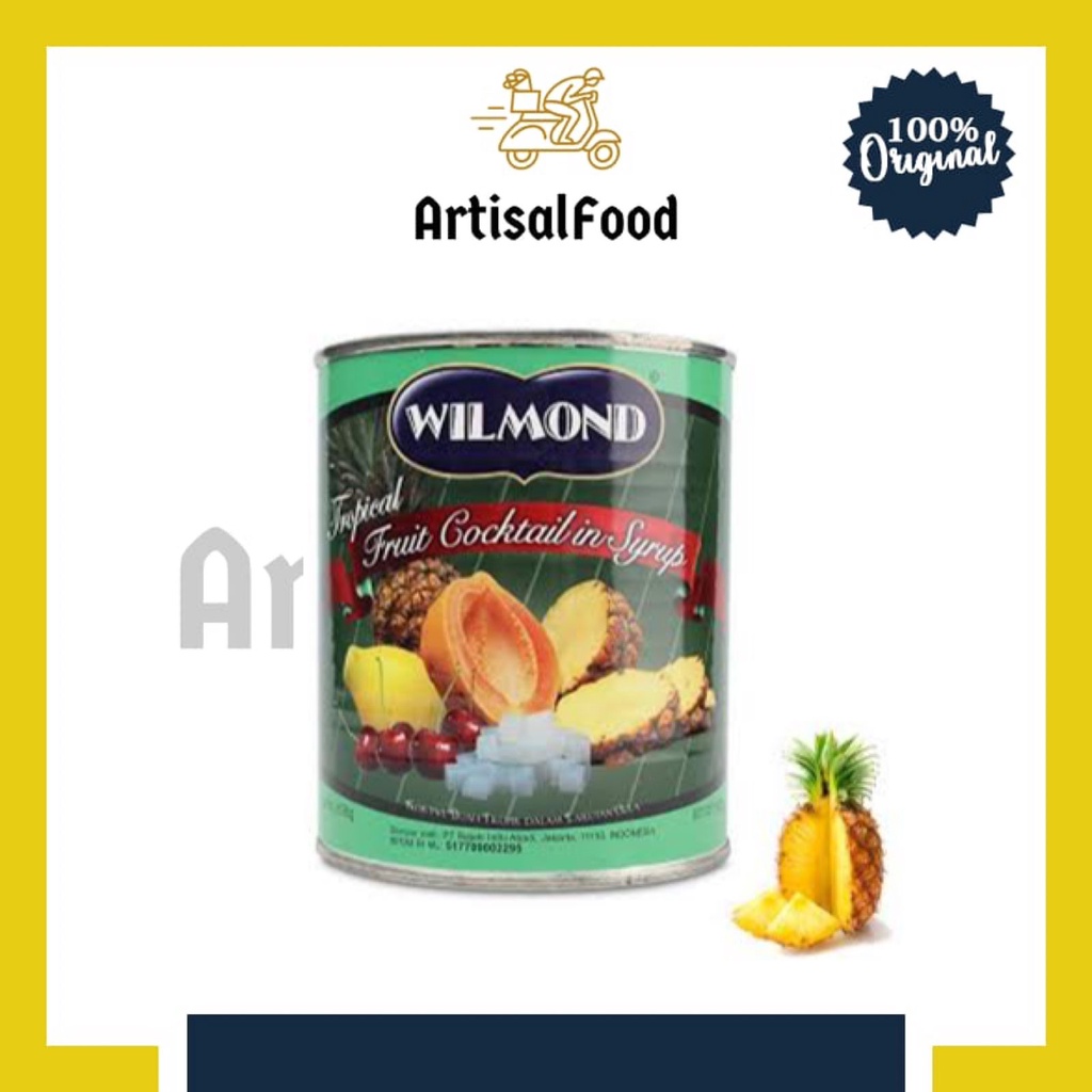 

Wilmond Fruit Cocktail 863gr Kaleng