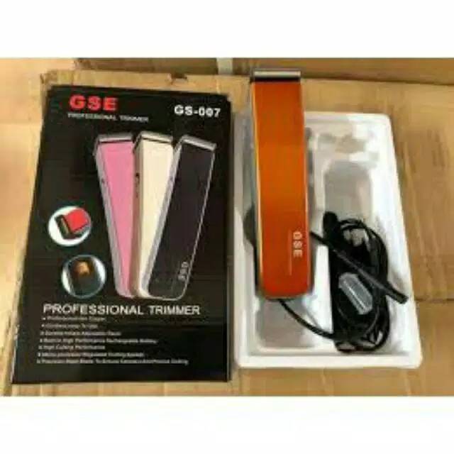 Alat cukur Rambut Pencukur Jenggot Bulu Kumis Jamban Gse 007 Rechargeable Murah