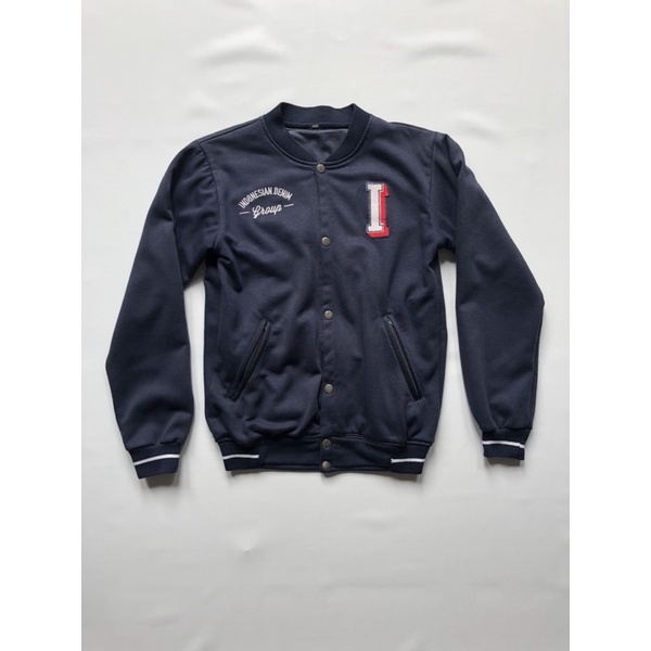 Jaket Darahkubiru INDIGO (Indonesian Denim Group) - Varsity Jacket