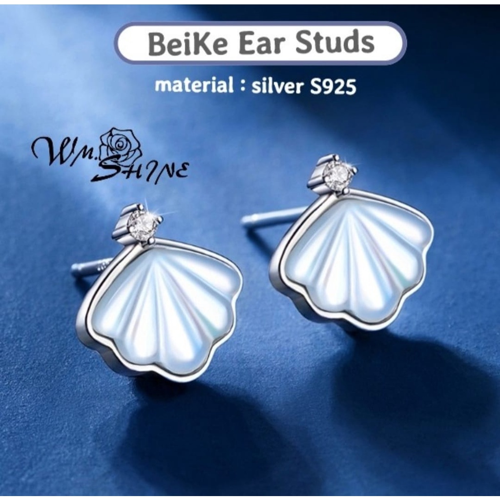 Wm.Shine BeiKe Ear Studs 022 Anting Wanita Perak S925