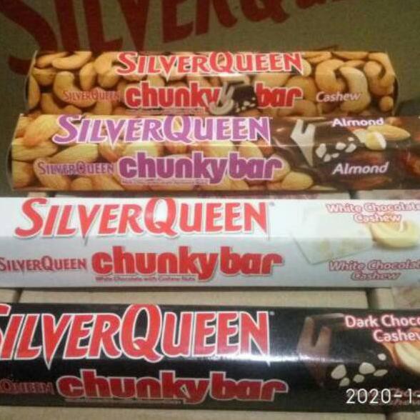 

Terlaku. HKVVK Silverqueen Chunky Bar 100gr - Cokelat Silver Queen ChunkyBar 100 gr ChunkyBar Coklat