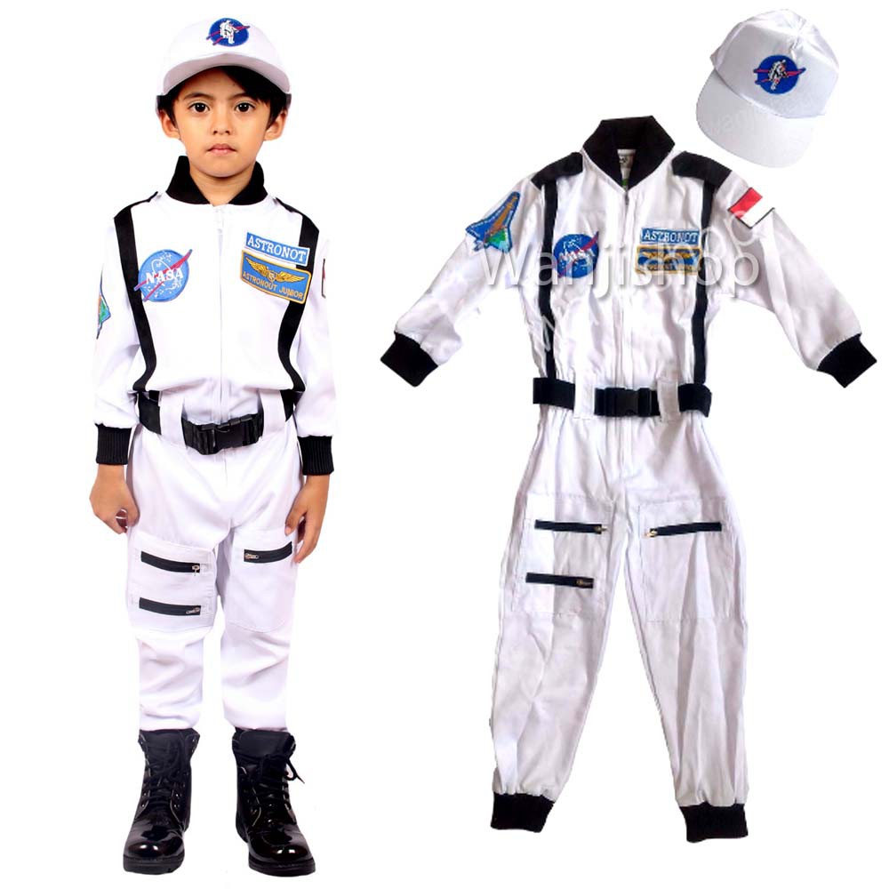 Baju Astronot Anak 3-12 tahun