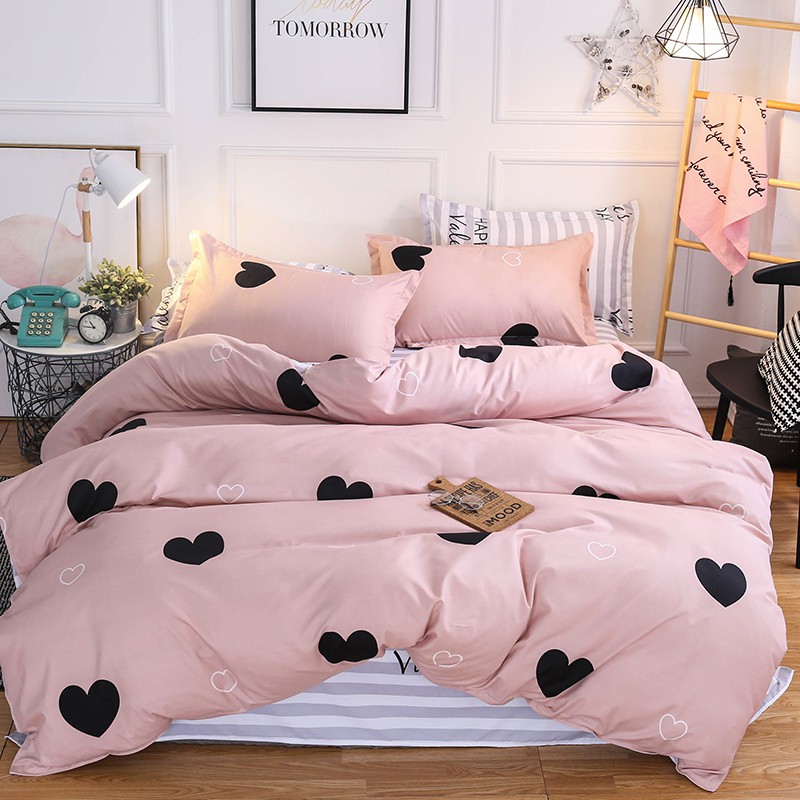  Bayar Di Tempat iSpreii Set Cover Selimut Bahan 100 
