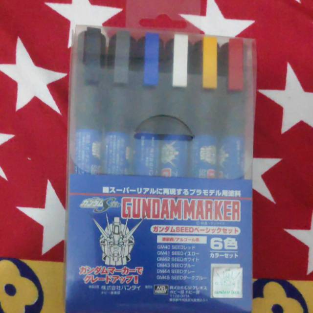 Gundam Marker Set (Gundam Seed)