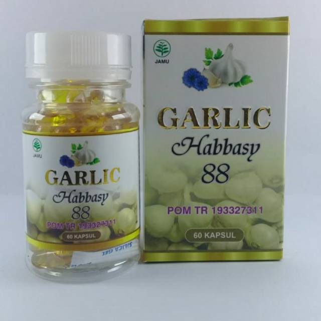 terlaris Garlic habbasyi 60 kapsul