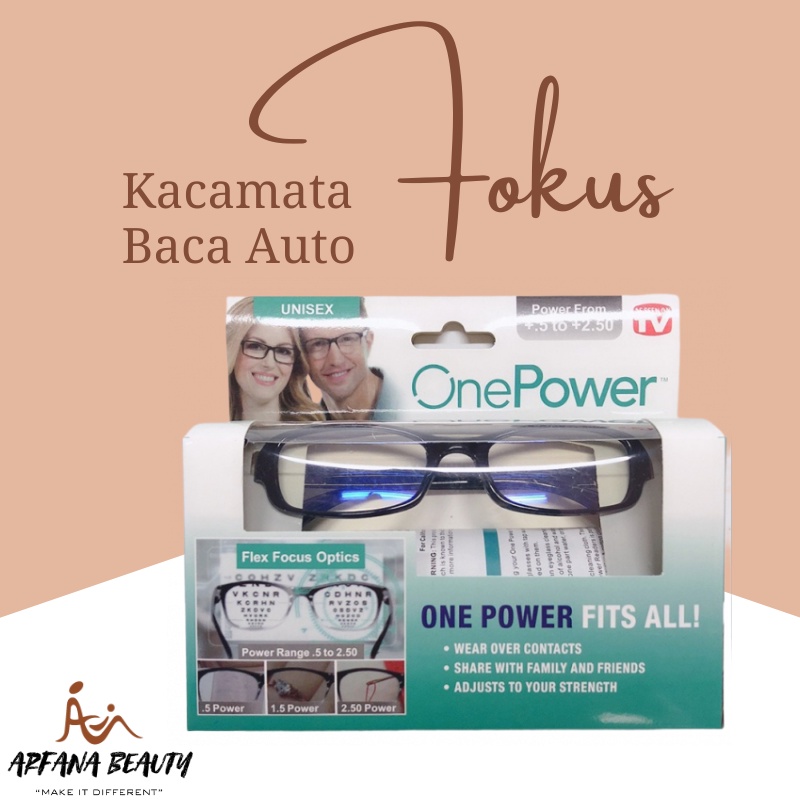 Kaca mata Baca Kacamata Plus Auto Focus One  Power Readers Pria Wanita Dewasa Muda Tua Kesehatan