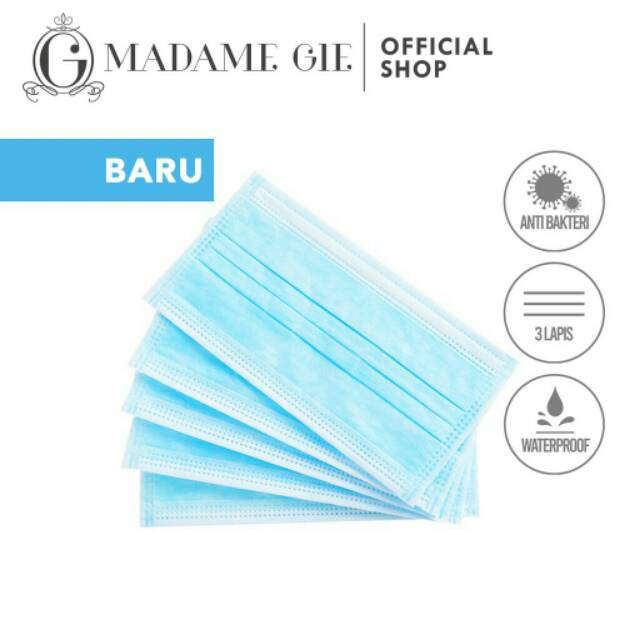 ☃️Cutezz_ching1☃️Madame Gie Safety You Face Mask 3 Ply (1pc/satuan)