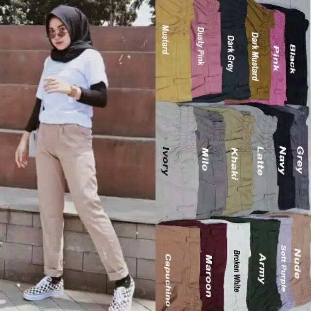  Atasan  Yang Cocok Untuk  Celana  Baggy  Pants  Warna Army 