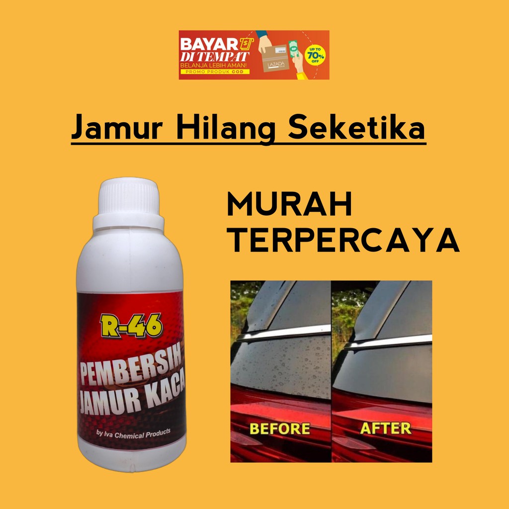 Pembersih Kerak dan Jamur Kaca R46 / Body Kendaraan/Waterspot Remover