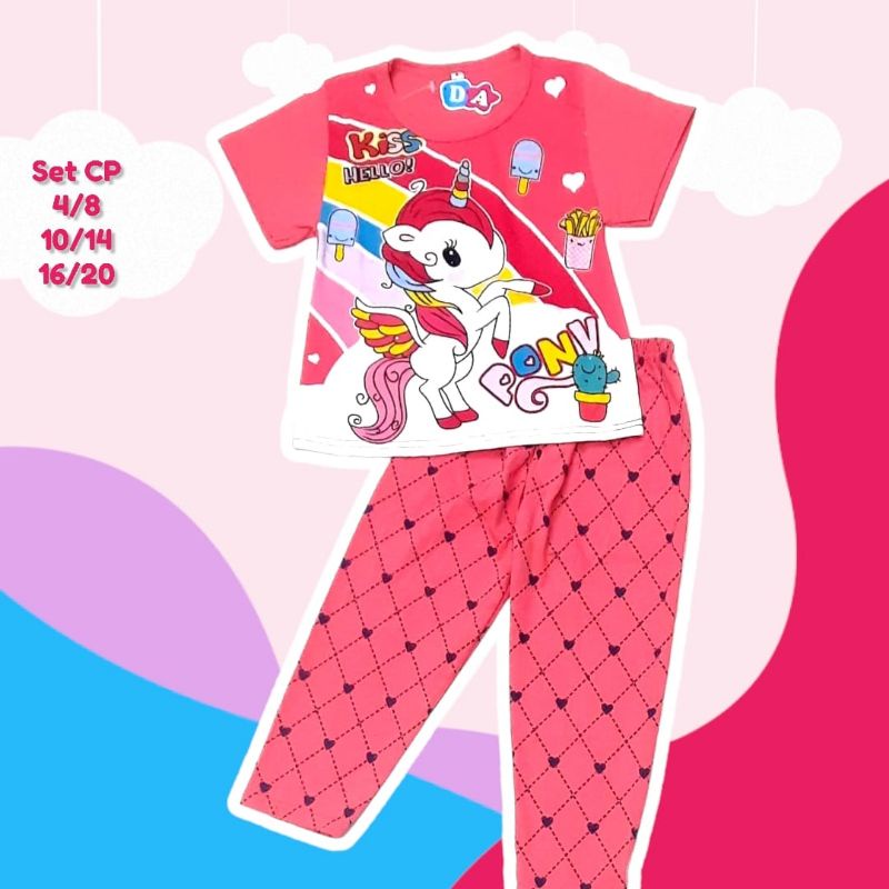 BAJU TIDUR ANAK DEDINA CP PANJANG RANDOM Tidak sesuai gambar MOTIF DAN WARNA