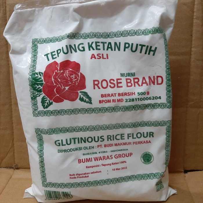 

Ketan-Beras-Tepung- Tepung Ketan Rose Brand -Tepung-Beras-Ketan.