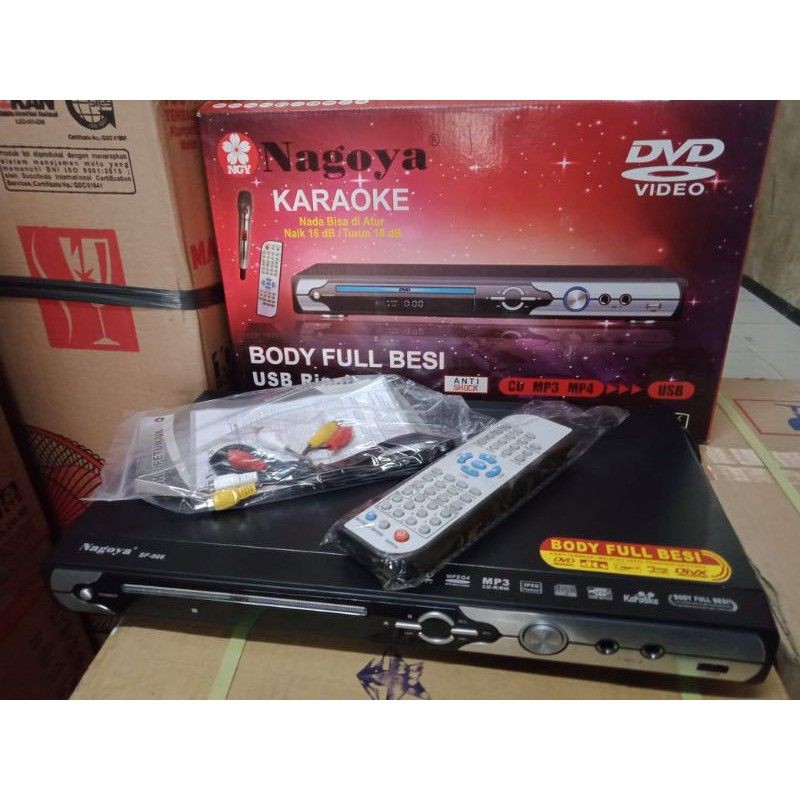 [SUSE] DVD PLAYER NAGOYA SF 866 SF866 BODI FULL BESI STEEL BODY KARAOKE