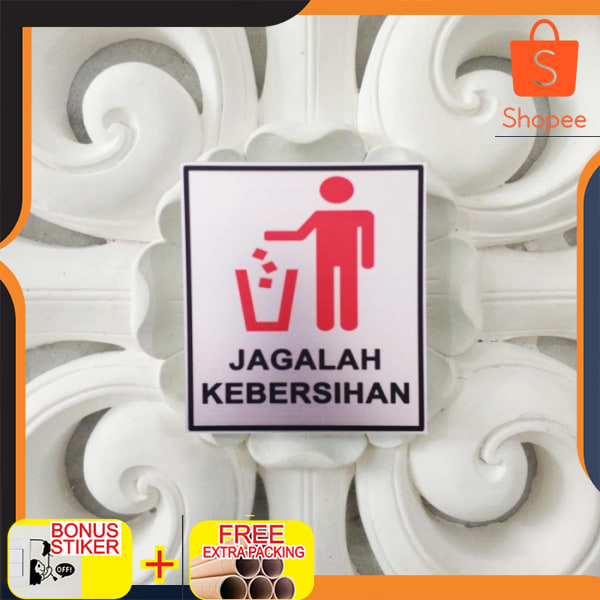 

sign label/label tempel/label petunjuk 8.5cm x 9.5cm Elegan