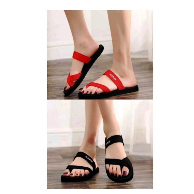 Promo Sandal wanita kekinian model tali / sendal Hengde