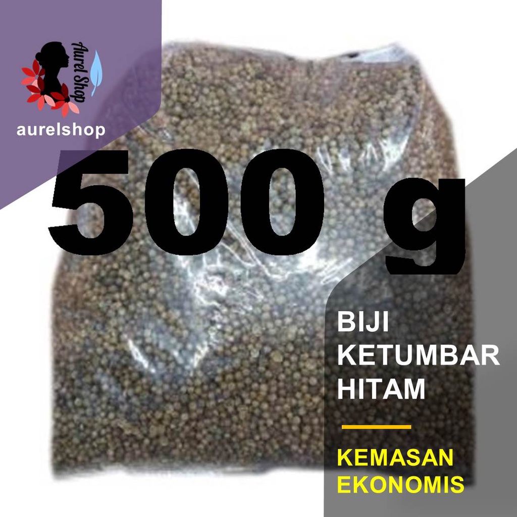 

500 g Biji Ketumbar Hitam